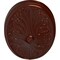 Ekena Millwork Madrid Ceiling Medallion, Hand-Painted Antique Copper, 24 3/4"W x 12 1/2"H x 1 3/4"P CM24X12MAACS - alternate 3